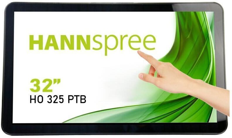 HANNspree Touch-Monitor HO325PTB LED-Display 80 cm (31,5") schwarz