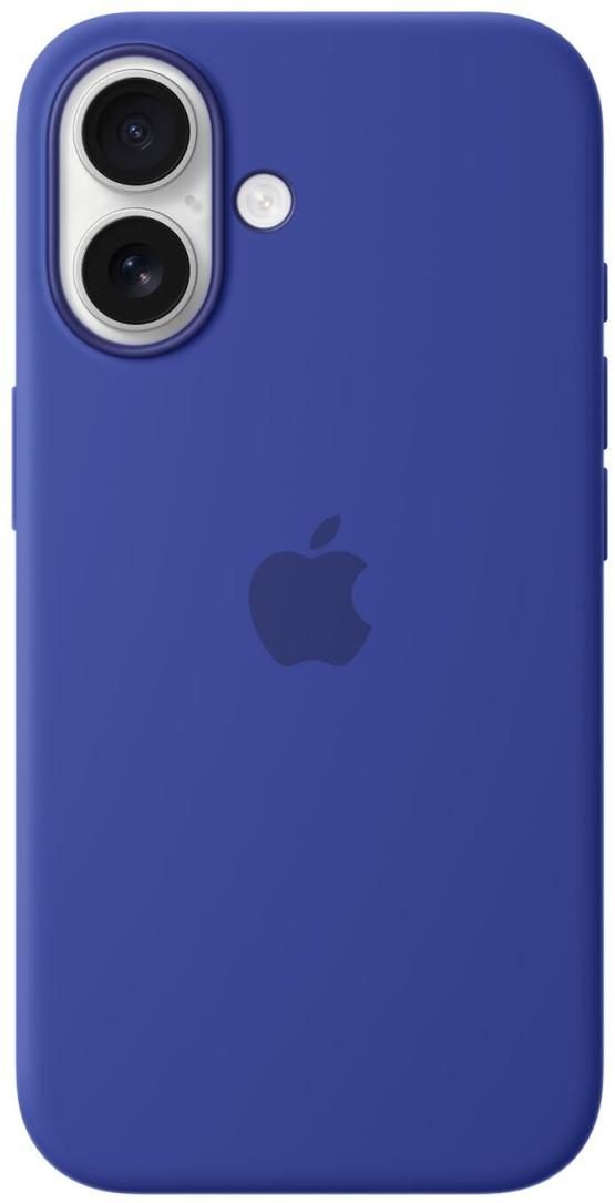 Apple Silikon Case iPhone 16 mit MagSafe (ultramarin)