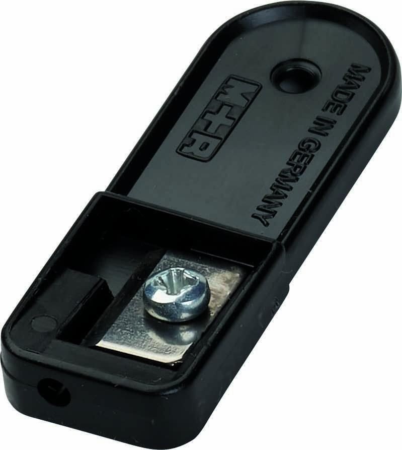 M + R Spitzer schwarz