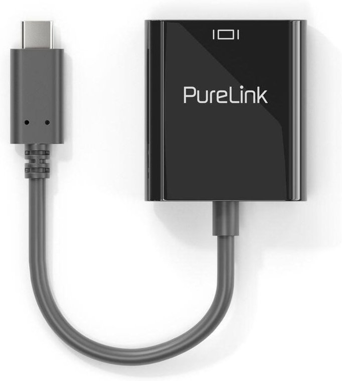 Thumbnail - PureLink USB-C auf HDMI Adapter - 4K60 - iSerie - schwarz - 0,10m