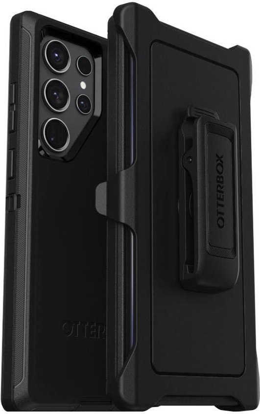 OtterBox Defender Series Schutzhülle für Samsung Galaxy S23 Ultra (Schwarz) - Bulk/ProPack