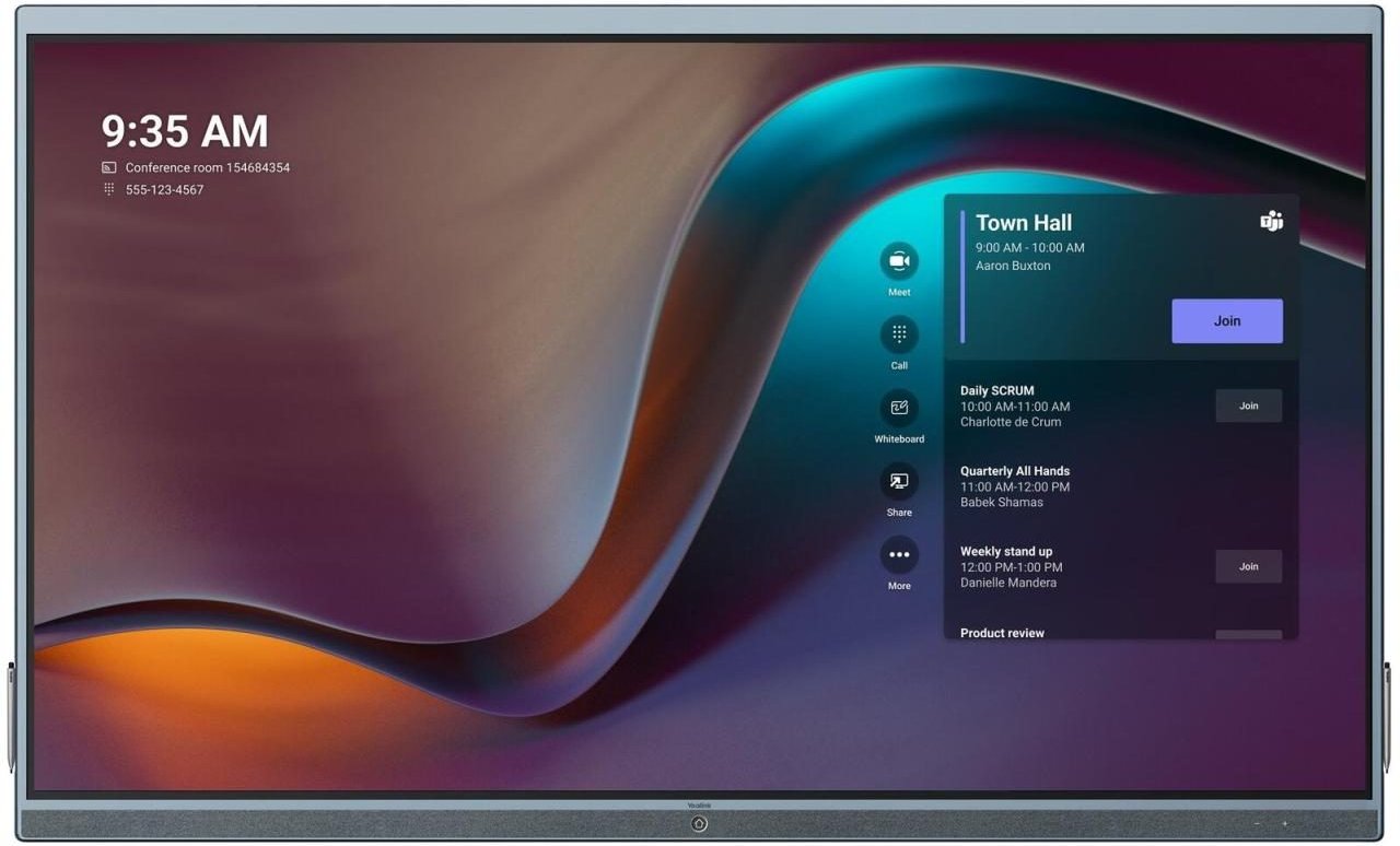 Yealink ETV86 Erweiterter Touchscreen für MeetingBoard 86 218 cm 86 Zoll