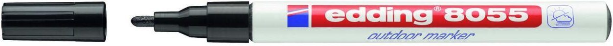 Thumbnail - edding 8055 Lackmarker 1.0 - 2.0 mm Schwarz