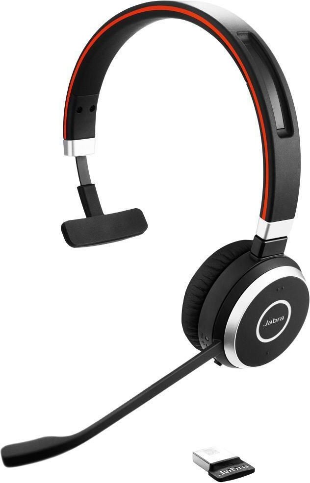 Jabra Evolve 65 TE UC Mono Headset On-Ear