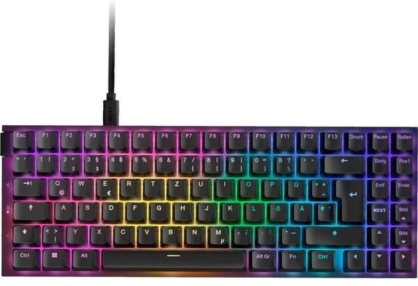 NZXT Function 2 MiniTKL Gaming-Tastatur - Schwarz