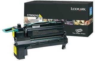 Lexmark Original Toner Standard Variante - C/X792 gelb 20000 Seiten (C792X2YG)