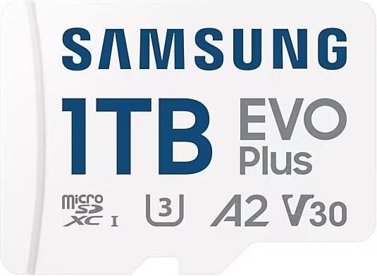 Samsung microSD EVO Plus (2024) mit SD-Adapter, 1 TB