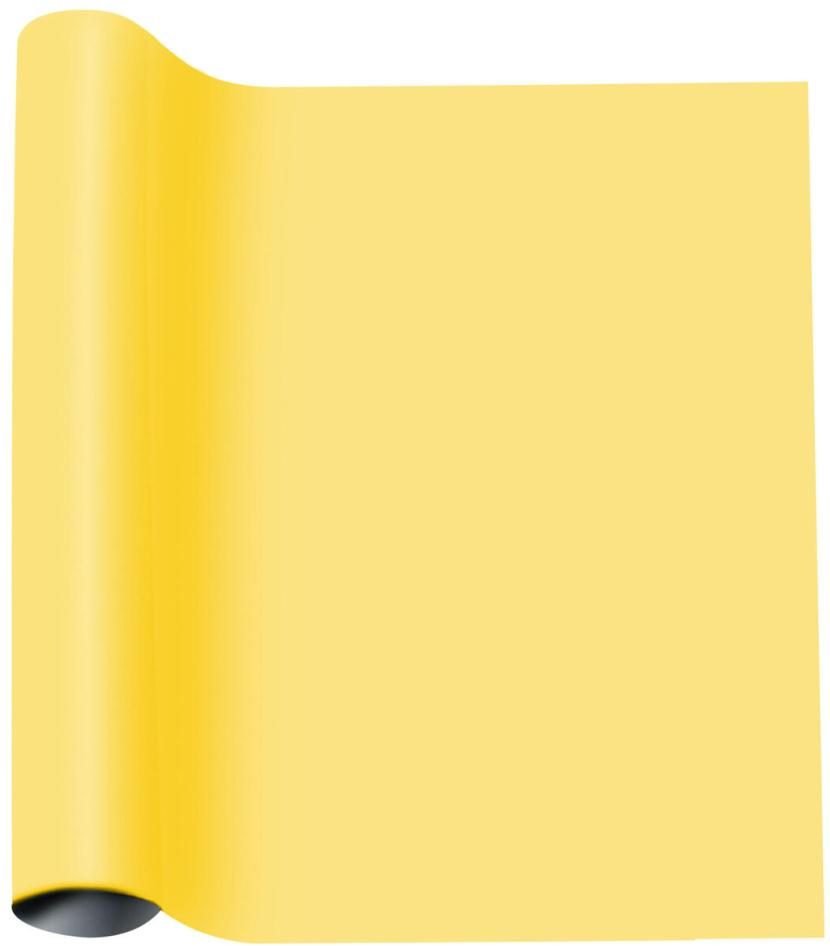 plottiX Aufbügelfolie 32 cm x 50 cm pastellgelb