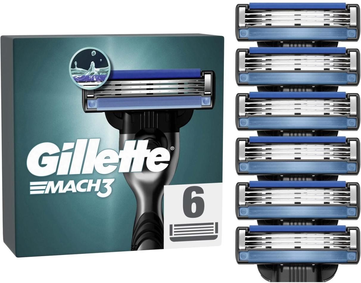 Gillette Mach3 Rasierklingen 6 St.