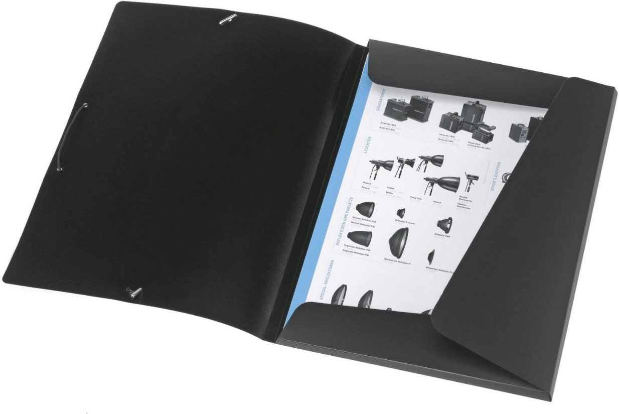 EICHNER Eckspanner DIN A4 schwarz