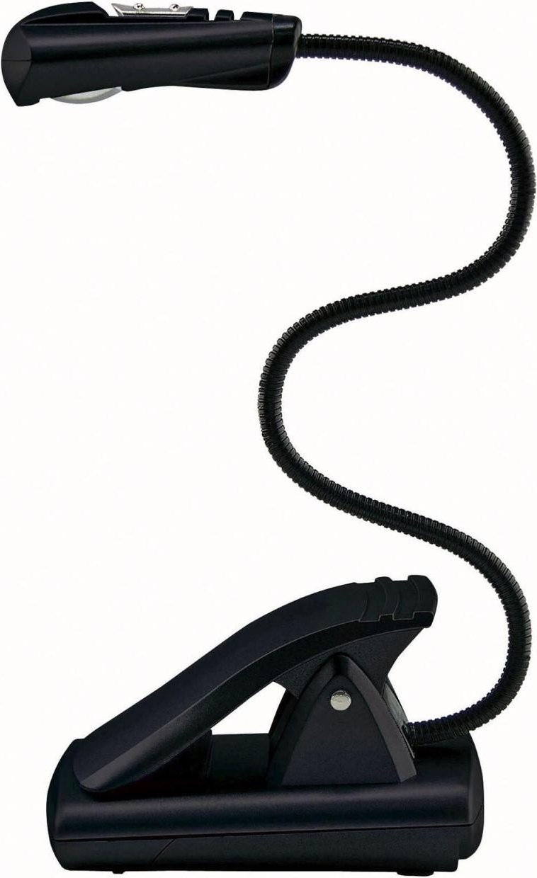 WEDO Buch-Leselampe schwarz