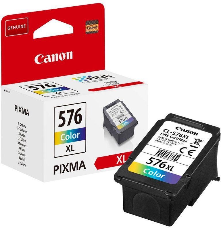 Canon Original CL-576XL Druckerpatrone - cyan, magenta, gelb (5441C001)