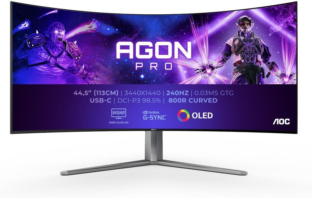 0 AOC AGON PRO AG456UCZD Curved Gaming-Monitor 114,3 cm (45")