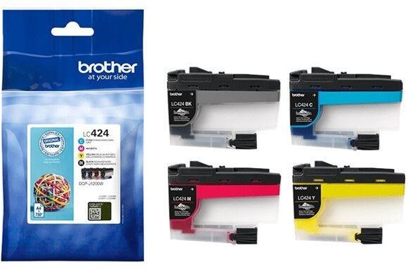 Brother Original LC-424 Druckerpatronen - 4er Multipack (LC424VAL)