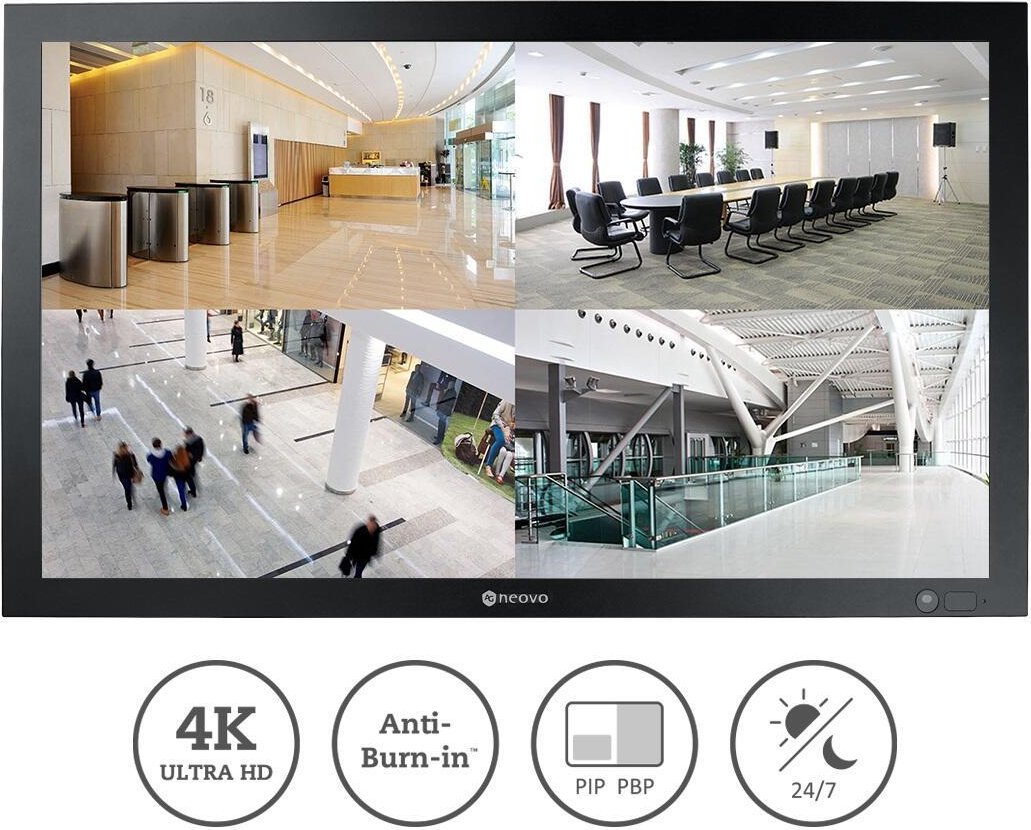 AG Neovo Digital Signage QX-32 LED-Display 81,3 cm (32") schwarz