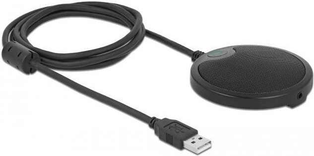 DeLOCK USB Kondensator Mikrofon Omnidirektional für Konferenzen