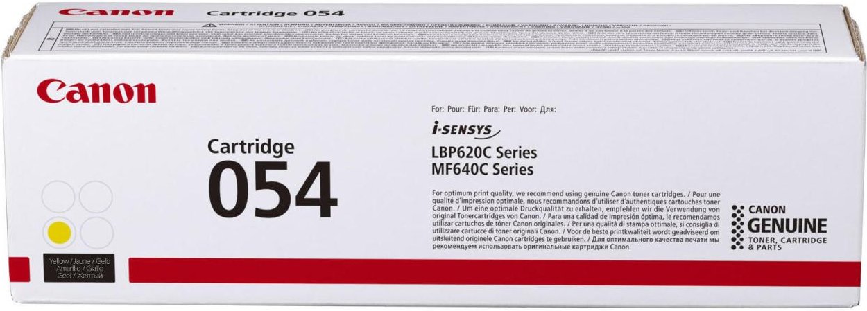 Canon Original 054 Toner - gelb 1.200 Seiten (3021C002)