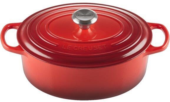 Le Creuset Signature Bräter oval 29 cm, kirschrot