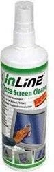 InLine Bildschirmreiniger für Monitore / TFT / LCD, Pumpspray 250ml