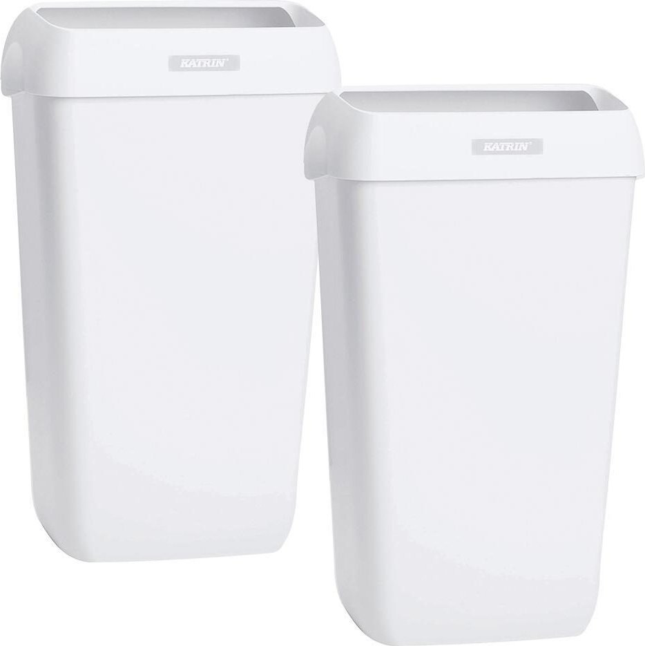 KATRIN Mülleimer 50,0 l weiß