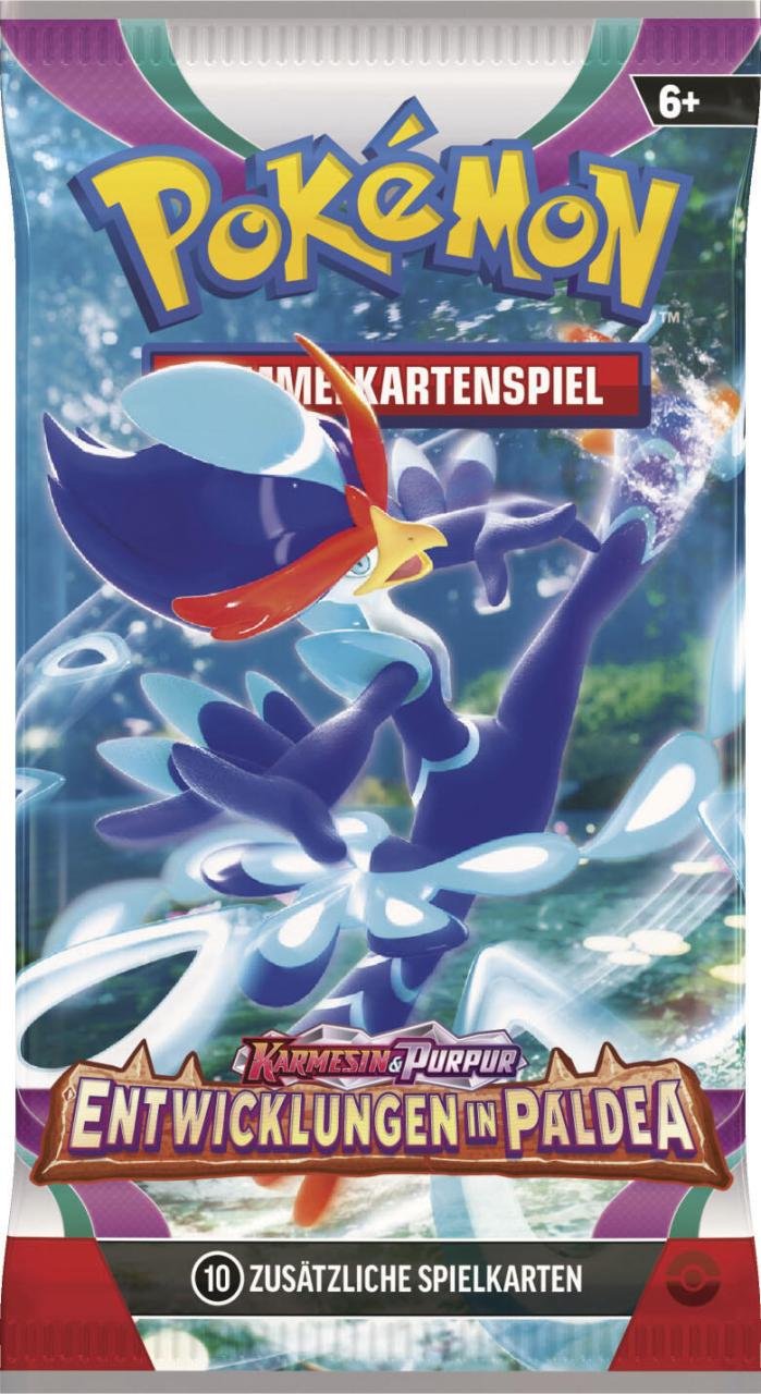 AMIGO Pokémon Karmesin & Purpur 02 Booster Kartenspiel
