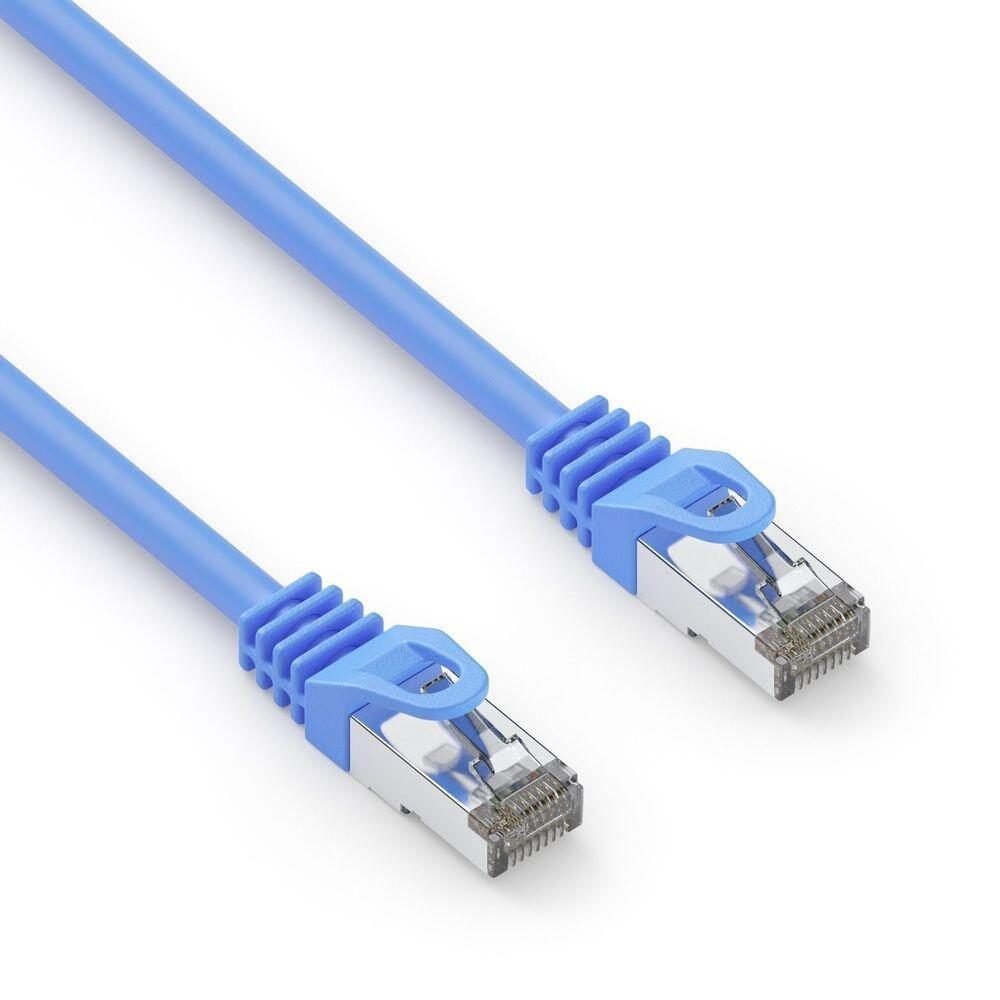 PureLink CAT 6A Patchkabel. S/FTP - blau - 20,0m