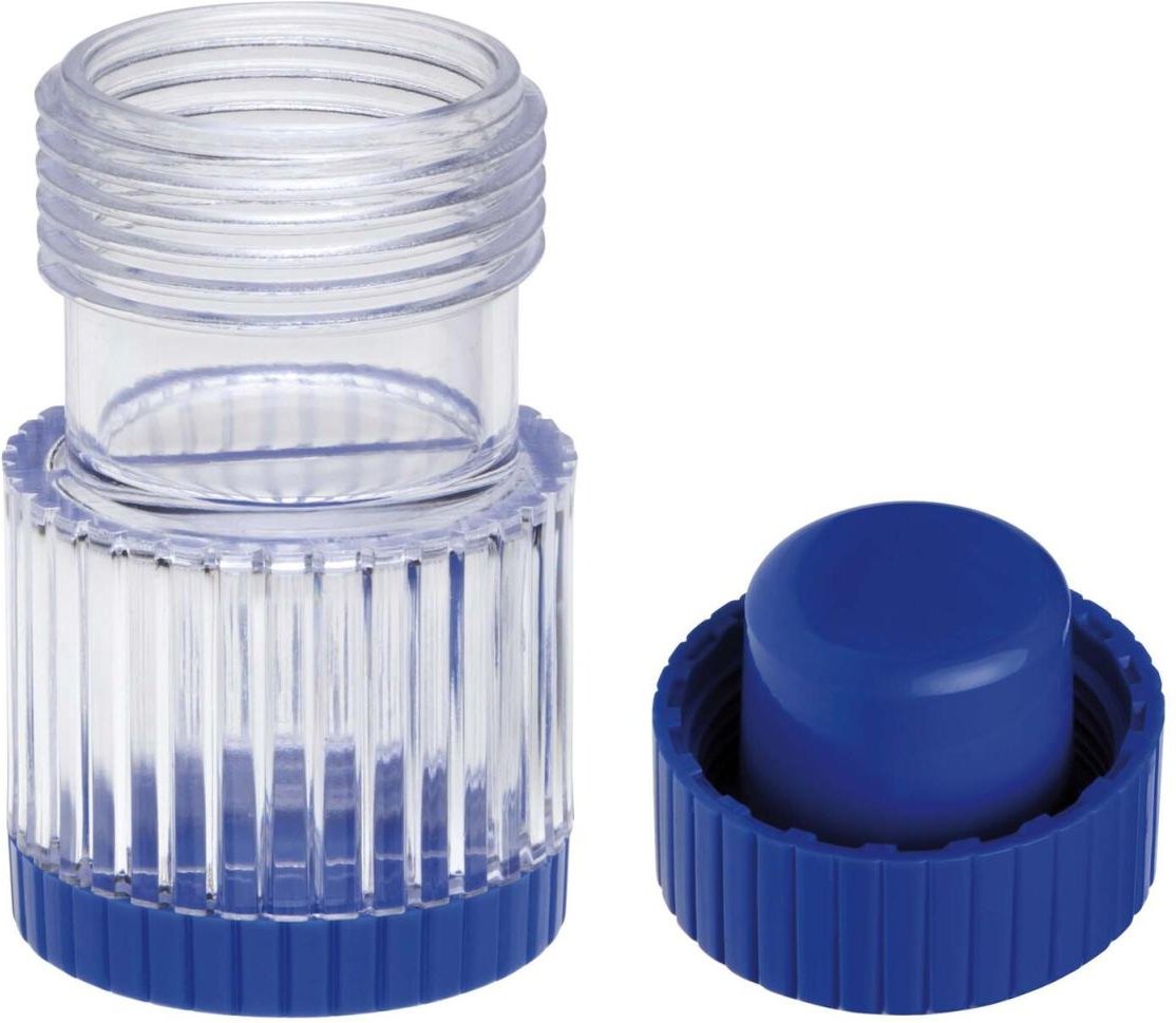 FIRST AID ONLY Tablettenmörser blau, transparent