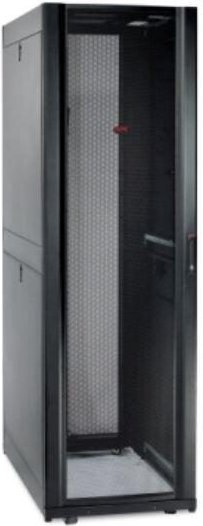 APC NetShelter SX, 42 HE Server Rack-Gehäuse, 600 mm x 1070 mm, mit schwarzen Seitenteilen (AR3100)