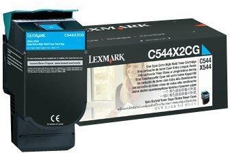Lexmark Original Toner Standard Variante - C/X544 cyan 4.000 Seiten (C544X2CG)