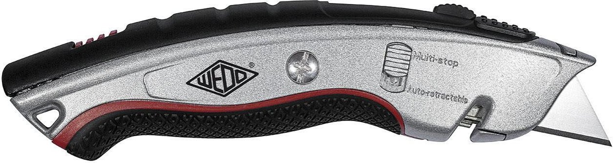 Thumbnail - WEDO Cuttermesser 19 mm schwarz, rot, silber