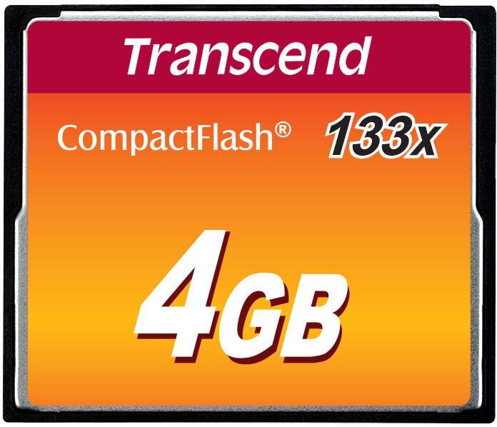 Transcend TS4GCF133 Speicherkarte 4 GB
