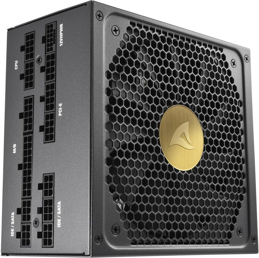Thumbnail - Sharkoon Netzteil REBEL P30 Gold 1000W ATX3.0 PCIe Gen5 12VHPWR 135mm Zero RPM Mode 80 PLUS Gold