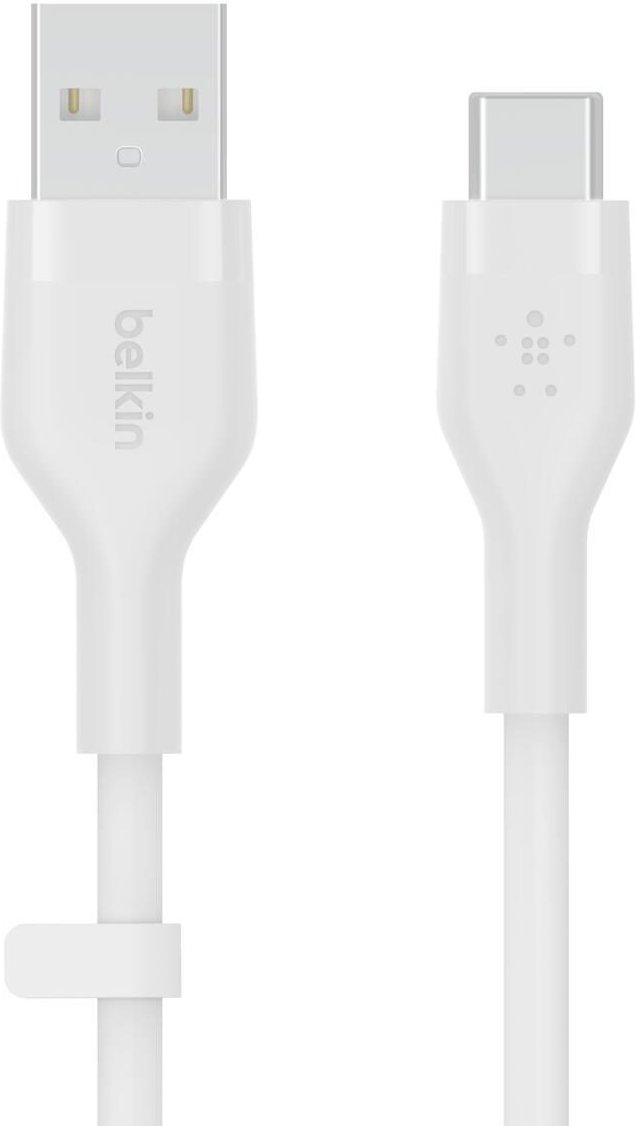 Belkin BoostCharge Flex USB-A auf USB-C Kabel (1m, Weiß)
