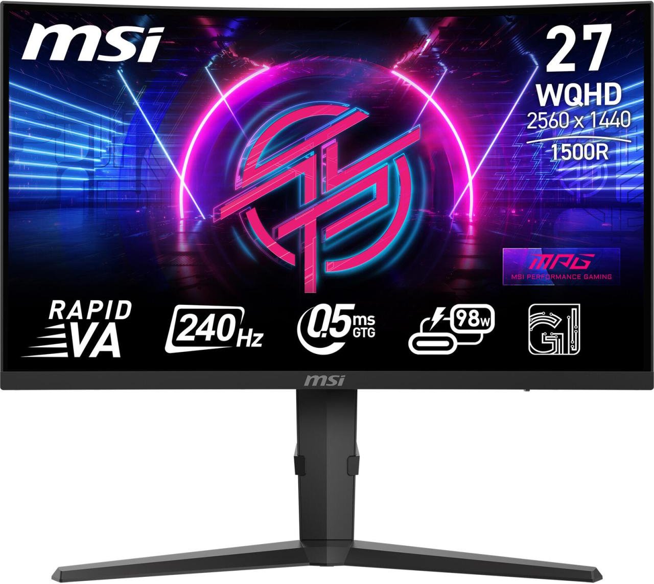 MSI MPG 275CQRFXDE Gaming-Monitor 27" (69 cm)