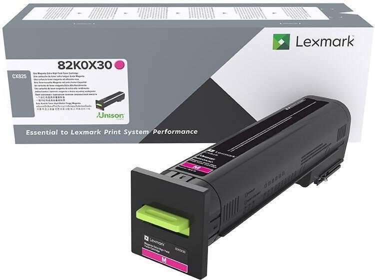 Lexmark Original Toner Standard Variante - CX825 magenta 22000 Seiten (82K0X30)