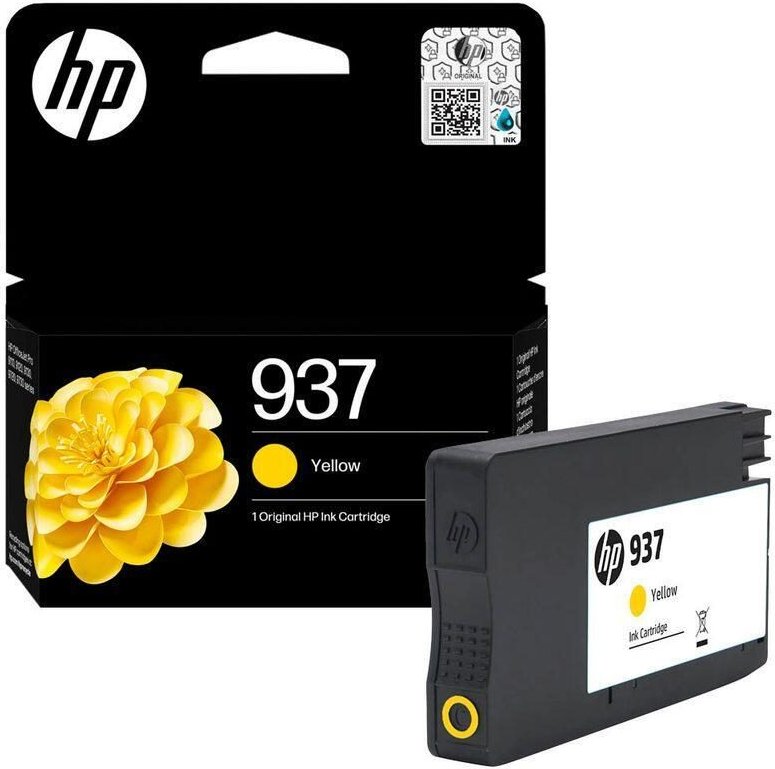 HP Original 937 Druckerpatrone - gelb (4S6W4NE)