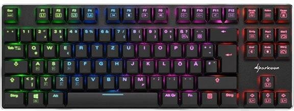 Sharkoon PureWriter TKL RGB mechanische Tastatur