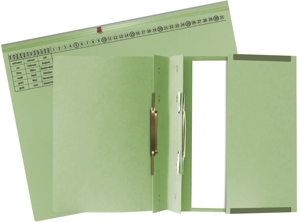 Exacompta Exaflex Premium Hängehefter Amtsheftung DIN A4 grün