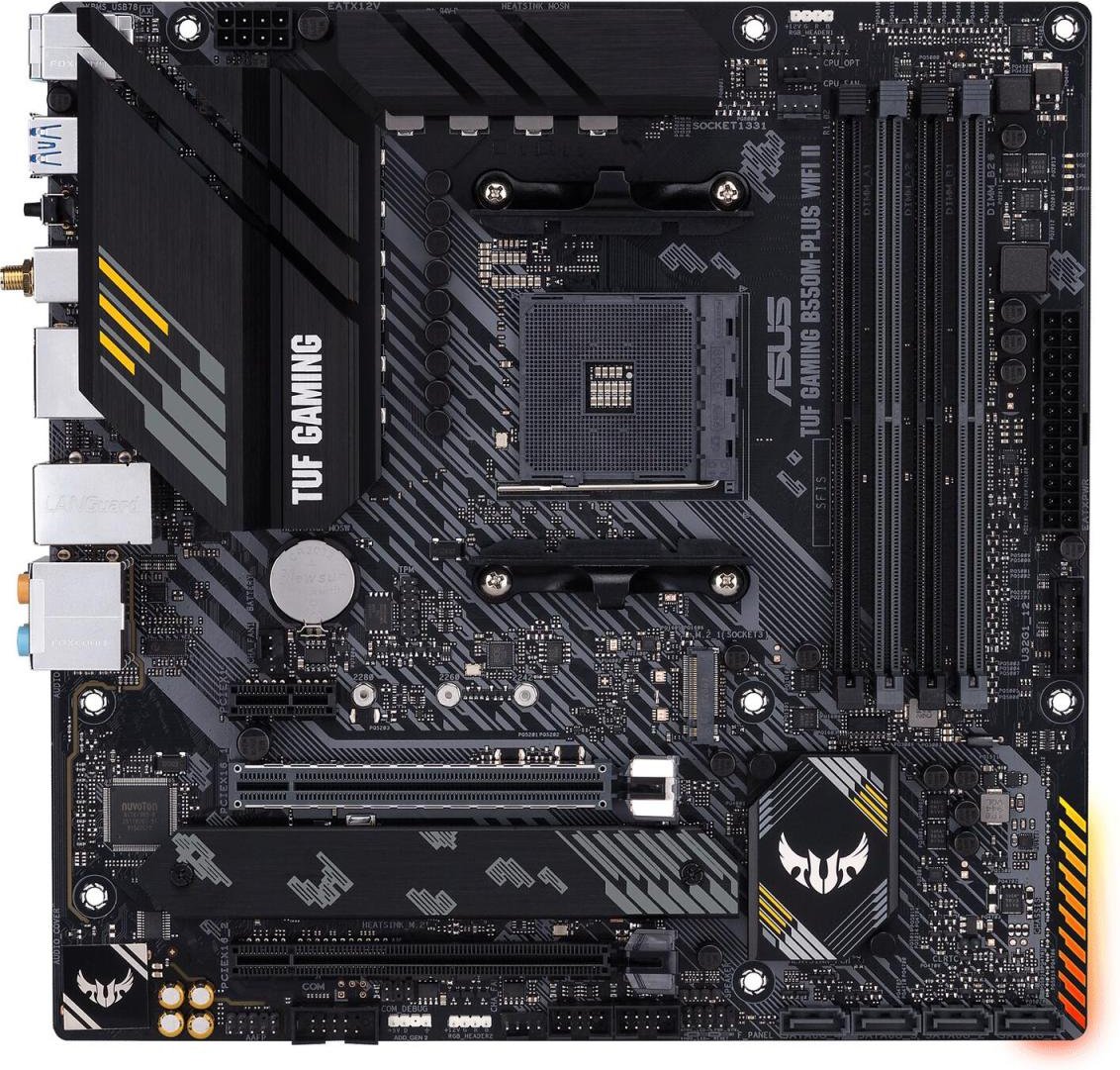Thumbnail - ASUS TUF B550M-Plus WIFI II Gaming Mainboard Sockel AM4