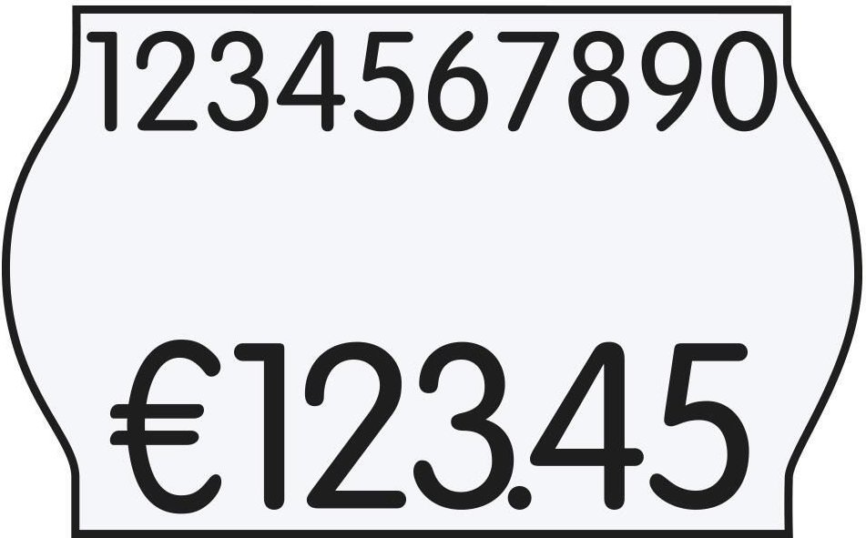 Thumbnail - PrinterLabels AS Preisetiketten 26,0 x 16,0 mm