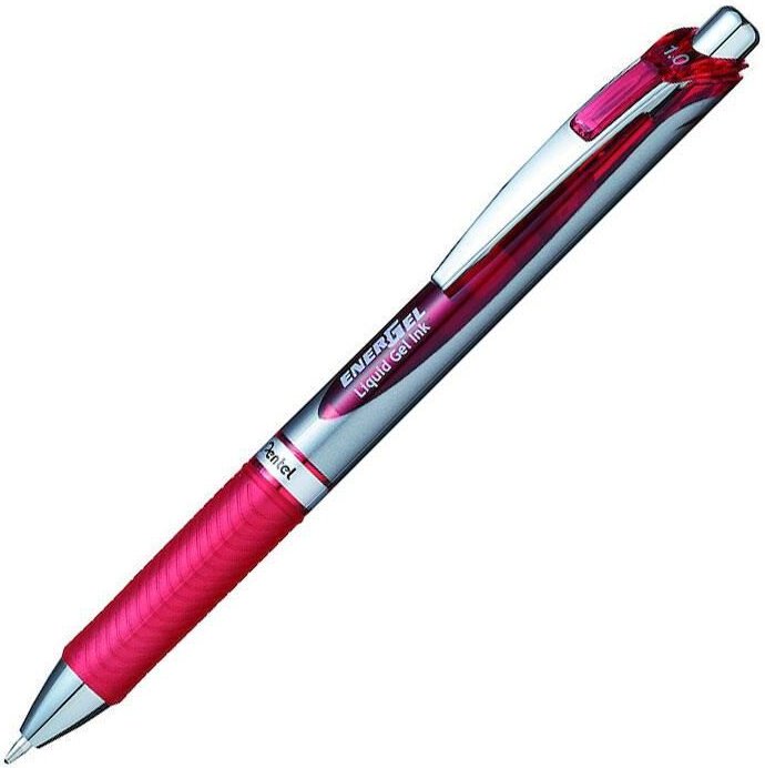 Pentel Gelschreiber 0.5 mm, Schreibfarbe: Rot