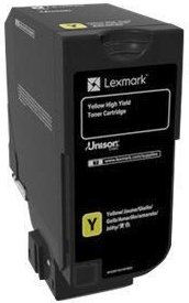 Lexmark Original Toner Standard Variante - CX725 gelb 16.000 Seiten (84C0H40)