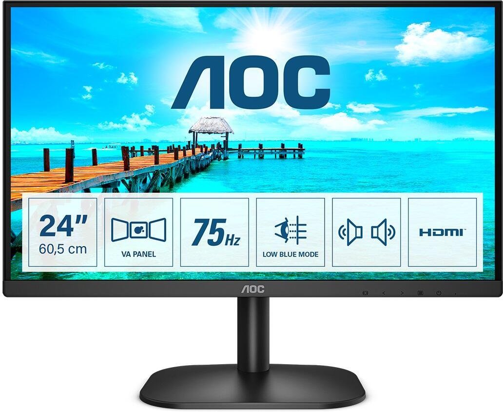 AOC 24B2XDAM Monitor 60,45 cm (23,8 Zoll)