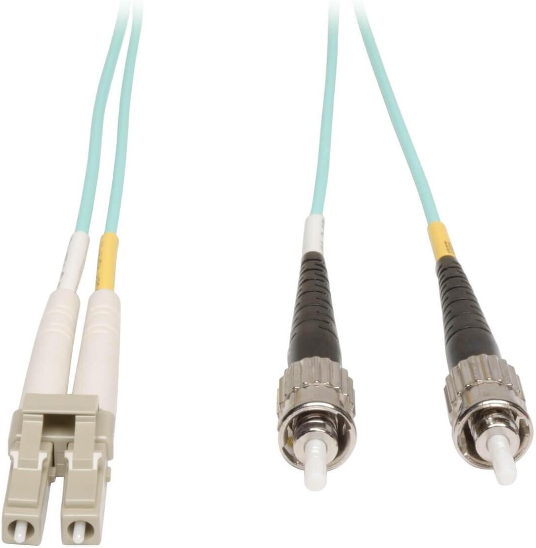 Eaton Tripp Lite Series 10Gb Duplex Multimode 50/125 OM3 LSZH Fiber Patch Kabel (LC/ST) - Aqua, 2M (6 ft.)