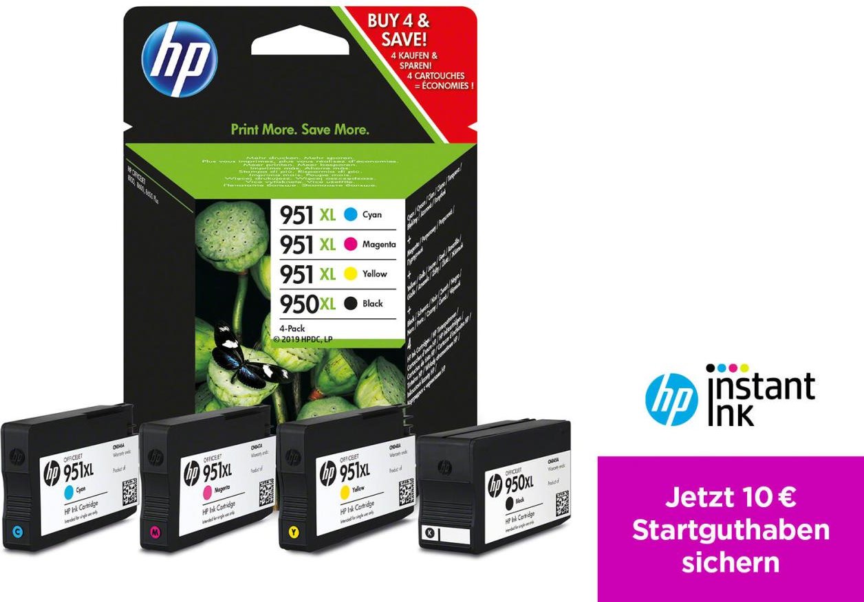 Thumbnail - HP Original 950XL/951XL Druckerpatronen - 4er Multipack (C2P43AE)