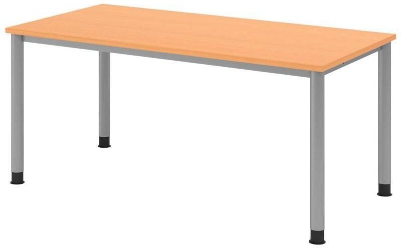 HAMMERBACHER höhenverstellbarer Schreibtisch VHS16/6/S buche