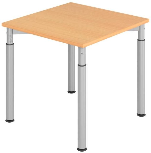 HAMMERBACHER höhenverstellbarer Schreibtisch VYS08/6/S buche