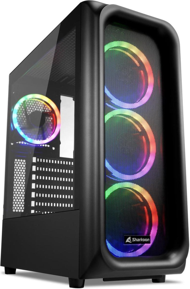 Sharkoon PC Gehäuse TK5M RGB ATX schwarz