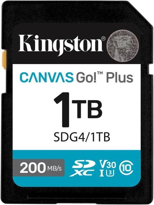 Kingston Canvas Go Plus SDXC - 1 TB