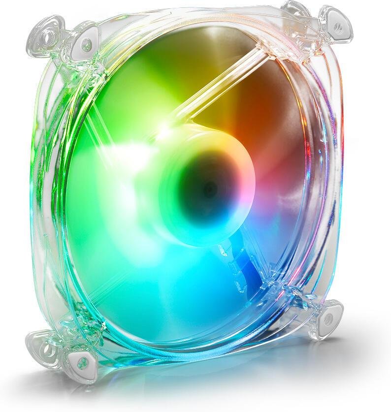 Thumbnail - 0 Sharkoon SHARK Disc PWM RGB-Lüfter